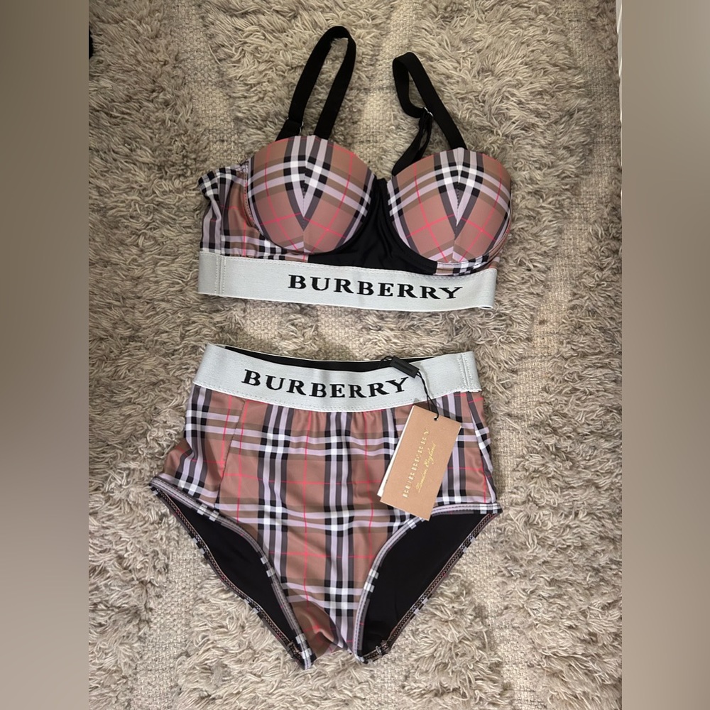 Burberry 2 piece bathing suit